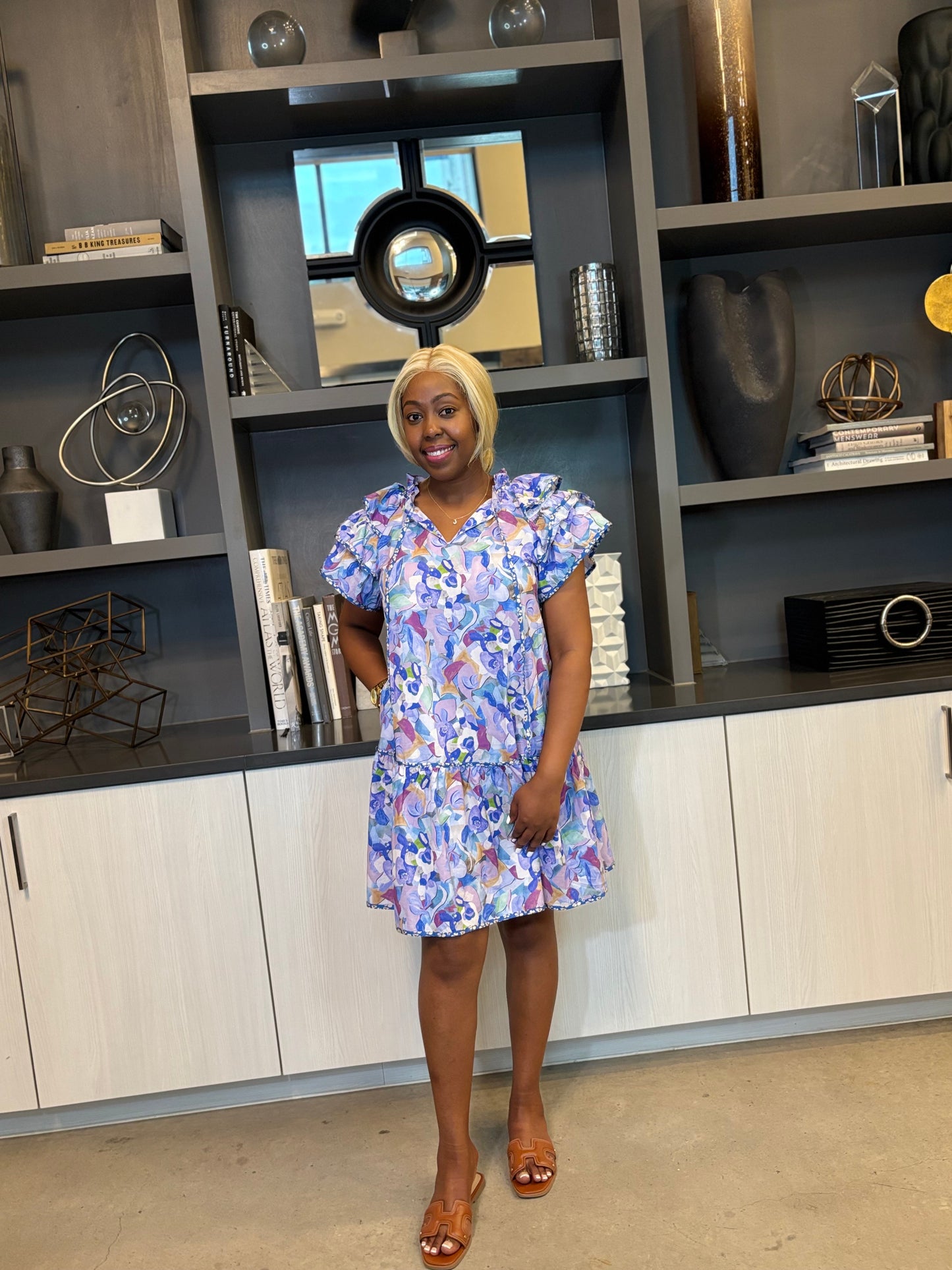 Iris Bloom Dress